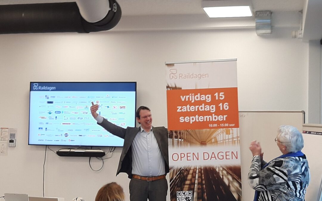 Super enthousiaste start van de Raildagen 2023!