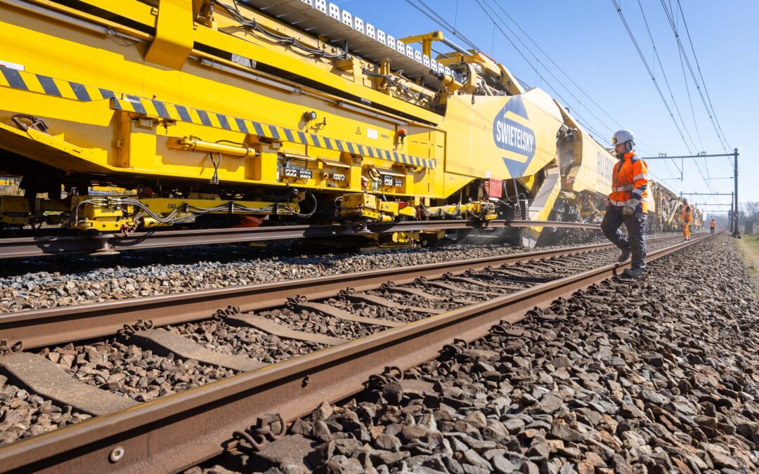 Zo bouwen wij aan het spoor van de toekomst bij Swietelsky Rail Benelux