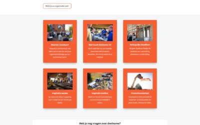 Vernieuwde Raildagen-pagina voor organisaties live