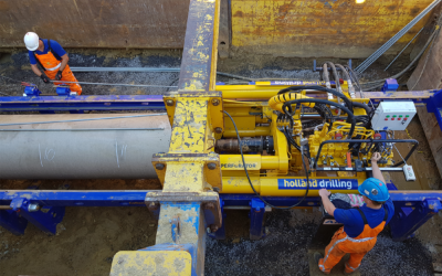 Onder het spoor door, zonder het spoor stil te leggen | Holland Drilling